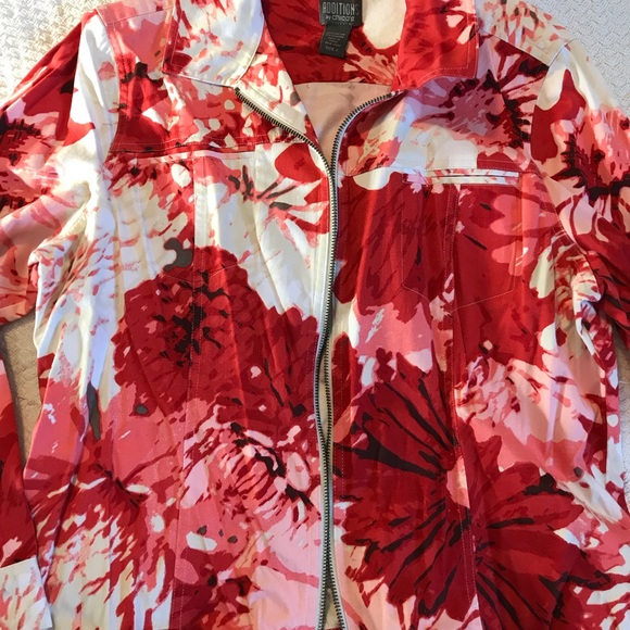 Chico’s size 2 light jacket - Picture 4 of 4